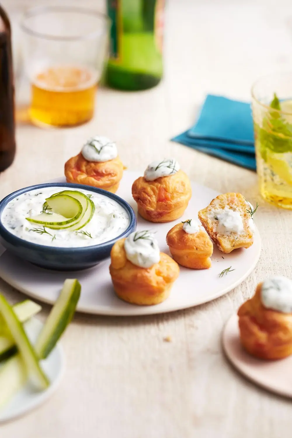 MUFFINS TZATZIKI MUFFINS TZATZIKI